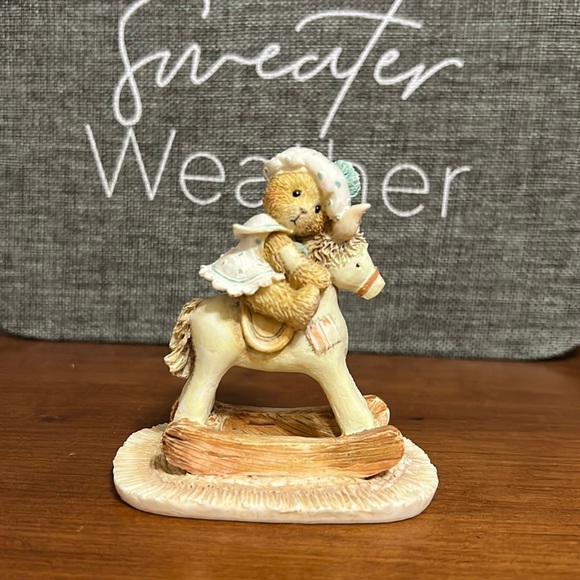 Cherished Teddies Other - Cherished Teddies Beth”Bear Hugs”. Rare 1991 Figurine.